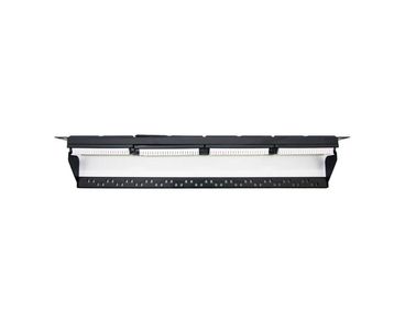 PATCH PANEL 24 PORT RJ45 CAT.6A UTP 19" 1U DUAL IDC NANOCABLE