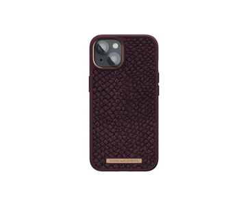 FUNDA MAGSAFE IPHONE 12/13/14 PIEL DE SALMON COÑAC NJORD