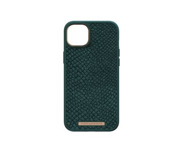 FUNDA MAGSAFE IPHONE 12/13/14 PLUS PIEL DE SALMON VERDE OSCURO NJORD