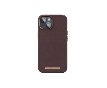 FUNDA MAGSAFE IPHONE 12/13/14 PIEL MARRON OSCURO NJORD