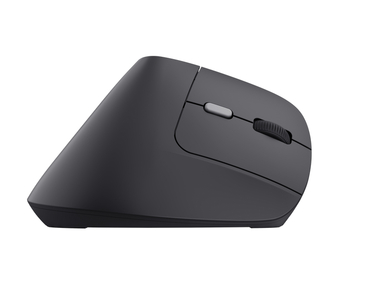 RATON OPTICO WIRELESS ERGONOMICO VERTICAL BAYO II NEGRO TRUST