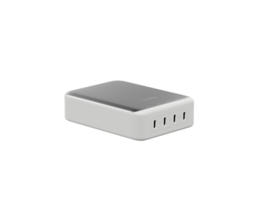 CARGADOR ESCRITORIO 4xUSB-C 240W GaN2 PLATA LINQ