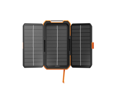 POWER BANK RUGERIZADO DE ENERGIA SOLAR XR-203 10000mAh NEGRO/NARANJA XTORM