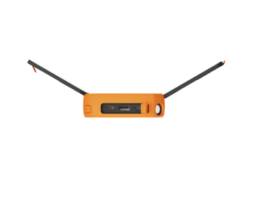 POWER BANK RUGERIZADO DE ENERGIA SOLAR XR-203 10000mAh NEGRO/NARANJA XTORM