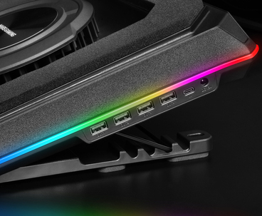 NOTEBOOK COOLER PAD MNBC-ULTRA NEGRO MARS GAMING